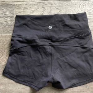 Black Lululemon shorts size 6 in excellent condition.